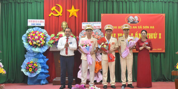 Chi bộ Công xã Sơn Hạ tổ chức Đại hội lần thứ I, nhiệm kỳ 2025 – 2030.