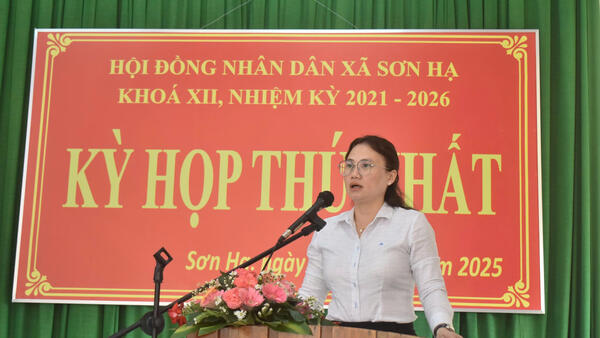 Kỳ họp HĐND xã lần thứ nhất (kỳ họp thường kỳ) khóa XII, nhiệm kỳ 2021-2026.